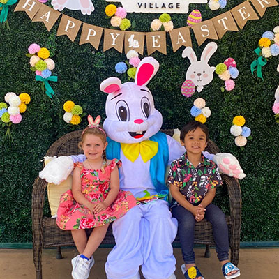 Maui easter bunny character