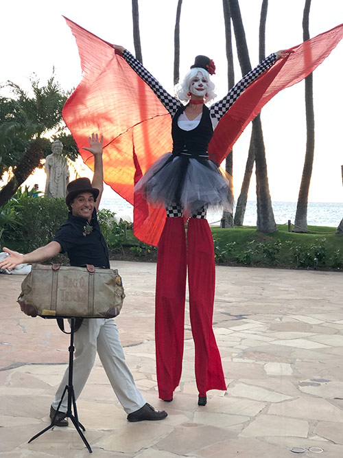 magic brent with cirque jolie