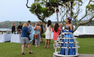 strolling cocktail dress